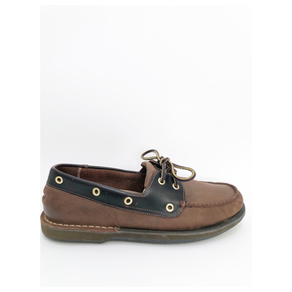 Rockport Men’s Slip On Moccasin Casual Comfort Shoes Brown Size 43($) 4703